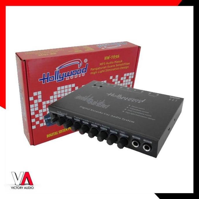 Pre Amp Parametric Hollywood Audio HW-789S PreAmp Parametrik Karaoke