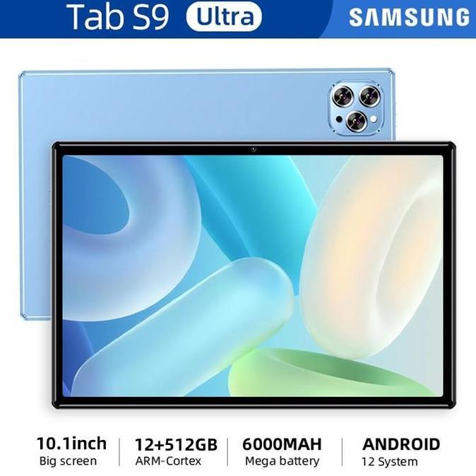 2022 Tablet PC Asli Galaxy Tab Baru 12GB + 512GB Tablet Android 10