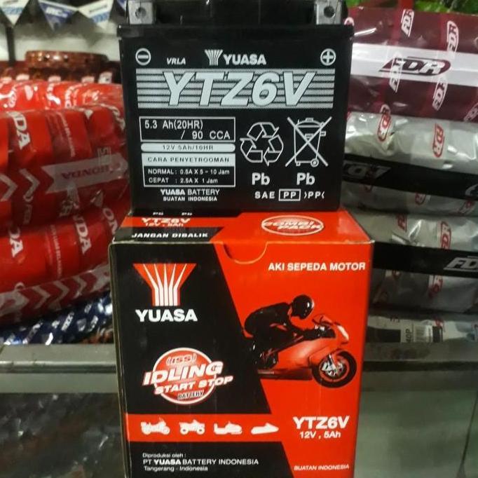 Aki Yuasa YTZ 6V