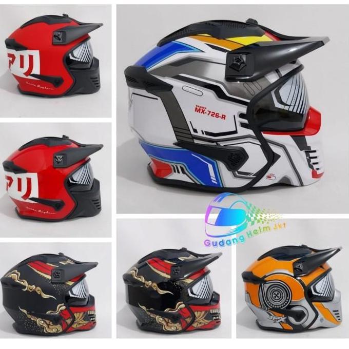 Helm JPX FullFace JPX MX 726 R MOT