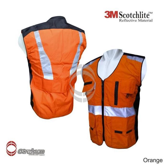 Rompi Parasut Hijau-Safety Vest JUMBO