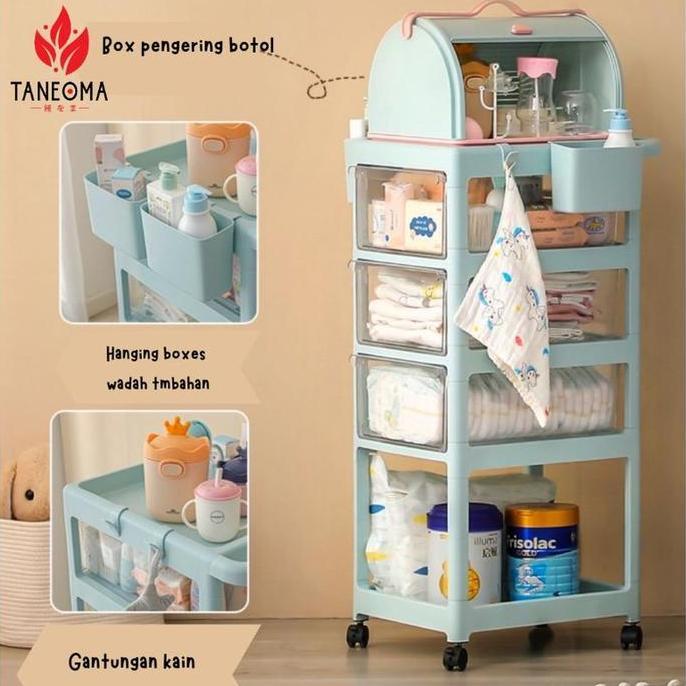 RAK SUSUN PENYIMPANAN BABY STUFF ,ORGANIZER LEMARI PERLENGKAPAN BAYI