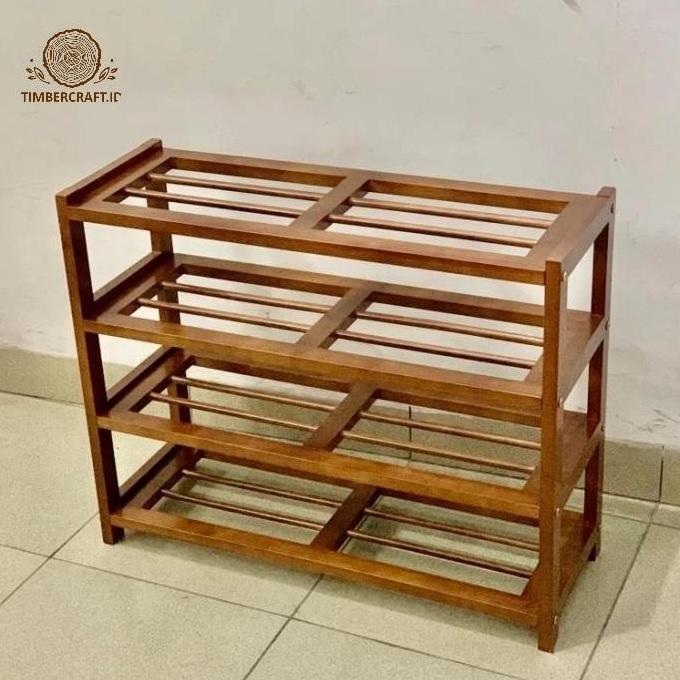 Rak Sepatu Kayu | Wooden Shoe Rack