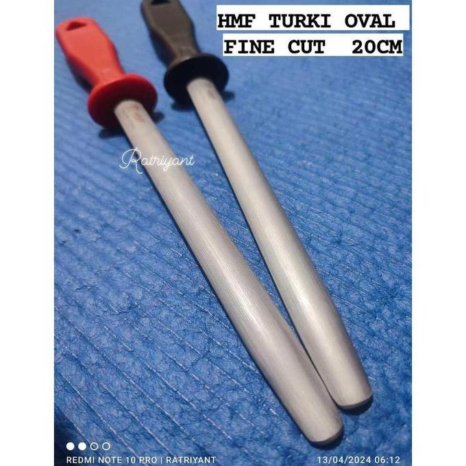Sharpening oval Fine cut Turki asli HMF 20cm
