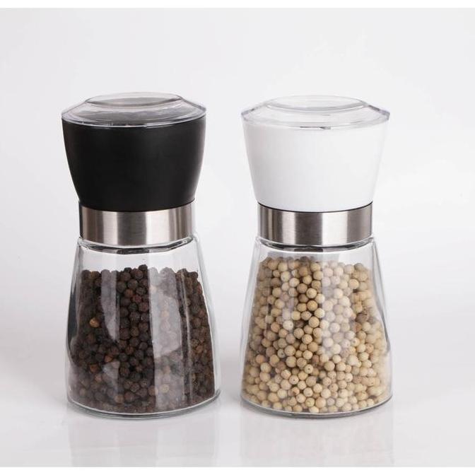 Grinder Lada Merica / Alat Penggiling Lada Manual Glass Pepper Grinder