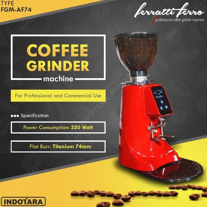 Coffee Grinder Ferratti Ferro Grinder Machine FGM-AF74