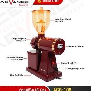 Mesin Giling Kopi Coffee Maker Grinder Listrik ADVANCE ACG-108