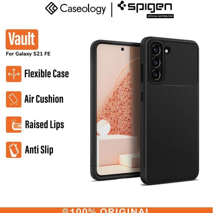 Case For Samsung Galaxy S21 FE Caseology Vault Silicone SoftCase For Casing