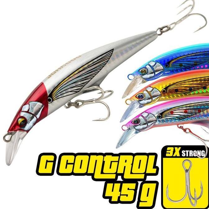 Minnow 45g Max Blazin Long Cast Trolling Special Umpan Pancing Casting Heavy Sinking G Control