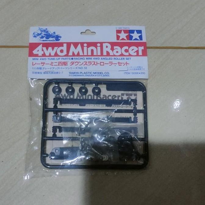 mini 4wd angled roller set 15058 mij ori tamiya