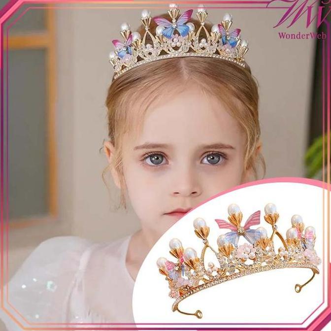 Mahkota Ulang Tahun Anak Perempuan Mahkota Rapunzel Perhiasan Indah Mahkota Birthday Girl Makota Ula