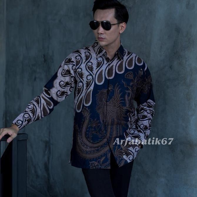 Parang Barong kemeja batik pria katun solo premium lapis tangan panjang dan pendek furing by arfabat