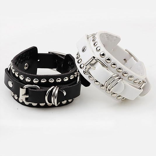 Gelang Punk Aksesoris Punk Rock Gelang Punk Gof1P Dilengkapi Rock Metal Gothic Gelang Rock N Roll