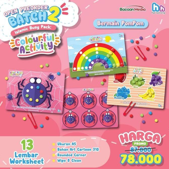 Islamic Busy Pack : Colourful Activity