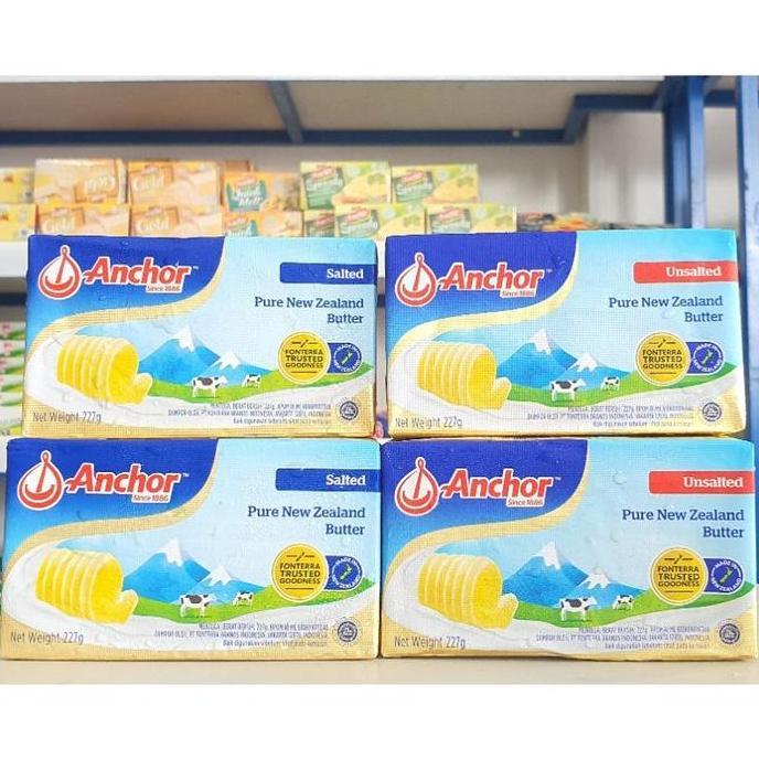 Anchor Salted Butter / Anchor Unsalted Butter 227Gr