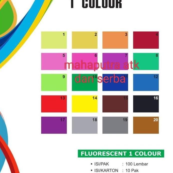 kertas asturo warna 40x60 Murah/ Karton Asturo/ Kertas ASTURO Pelangi