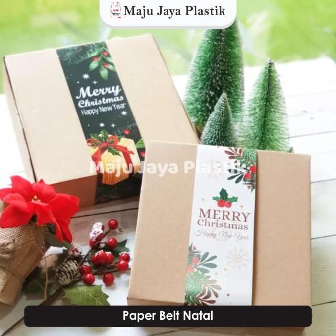 Paperbelt Natal Vertikal Paperbelt Imlek Paperbelt Thank You Sleeve