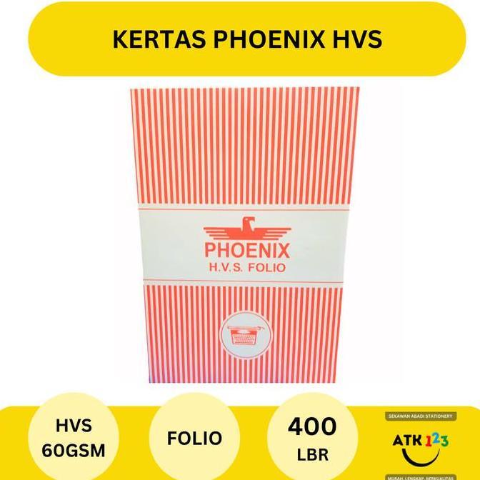 Kertas HVS F4 60 gram Merk Phoenix