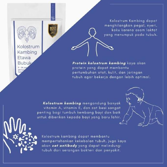 kolostrum susu kambing etawa 500gr