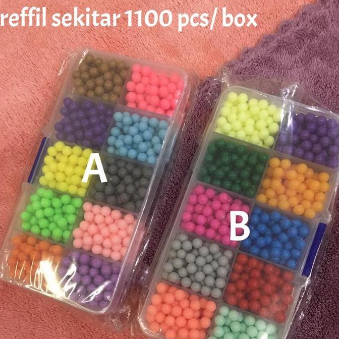 Refill magic beads/Aqua beads murah berkualitas