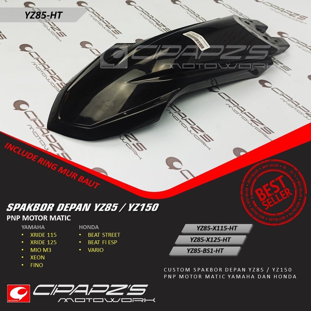 Tahan Lama  Spakbor Depan Yz85 Pnp Spakbor X-Ride Mio Beat Street Cipapzs Motowork
