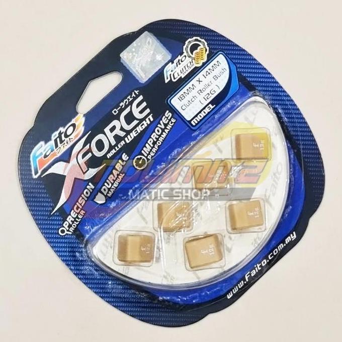 APITOYA Sliding Roller Faito XForce Honda Beat Scoopy Spacy Vario 110 FI