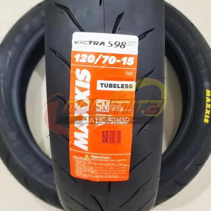 APITOYA Ban Maxxis Victra 120/70 - 15  Depan XMAX