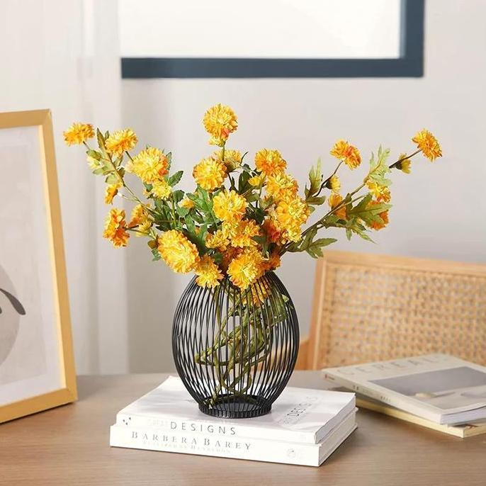 BLANCHENAM Tempat Lilin Besi Berongga Lentera Vintage Berongga Tempat Lilin Meja Tempat Lilin Pernik