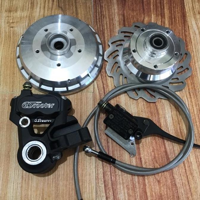GRADIMOU adaptor set upgrade vespa velg ring 12 r12 gscooter gs