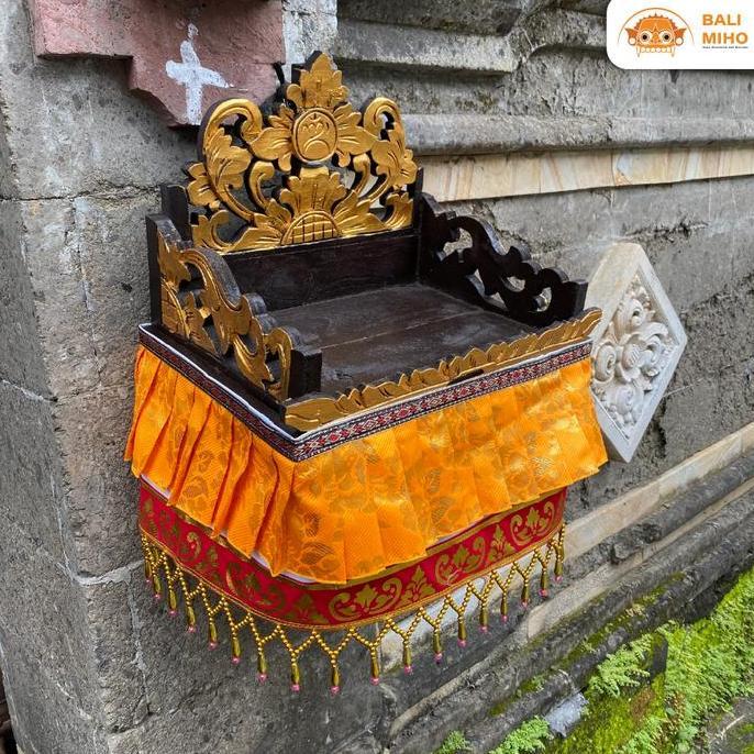 Pelangkiran + Ider Ider Bali - Pelangkiran Ukir Bali - Tempat Sesajen