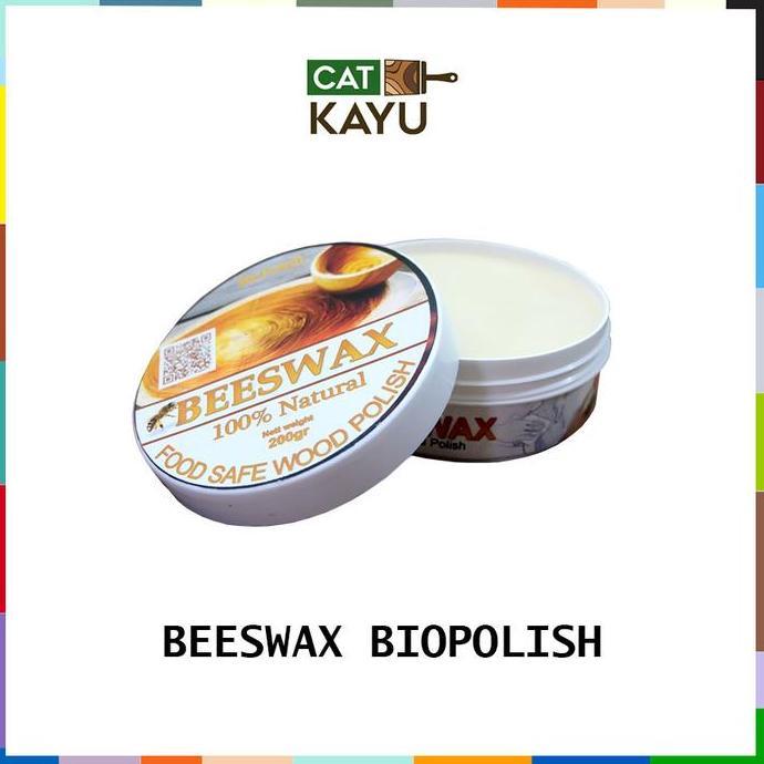 Bio Polish Beeswax Lilin Lebah Polisher Kayu Foodgrade Sendok Kayu