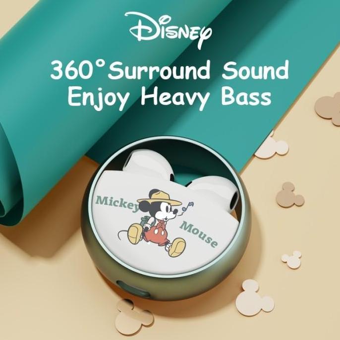 Disney QS13 True Wireless TWS Earphone Mini Headset Bluetooth Earbuds