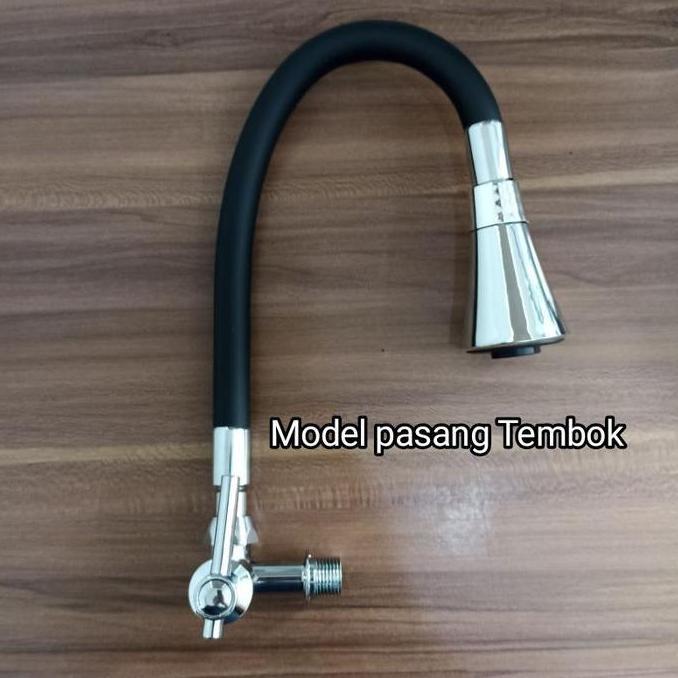 [ PPLUS ] Kran Serbaguna Kran Angsa Cuci Piring Dapur Fleksibel Multi Fungsi Tembok & Tancap / Kran 