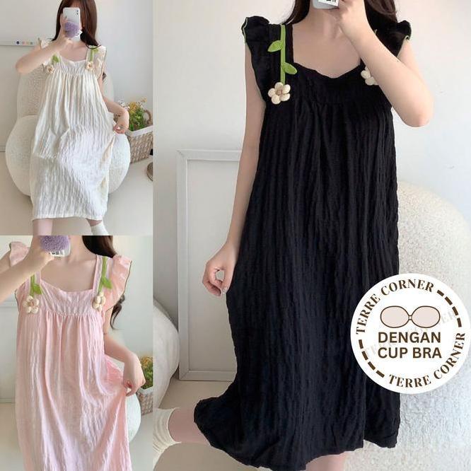Daster Cup Bra Daster Cup Bra Mi Cha Dress Baju Tidur