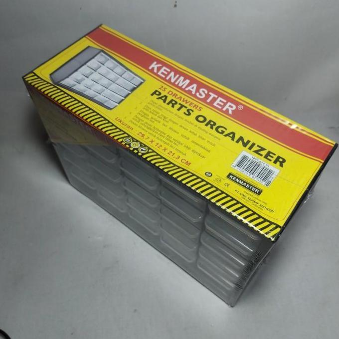 rak susun 25 laci serbaguna plastik / 25 Drawers Kenmaster