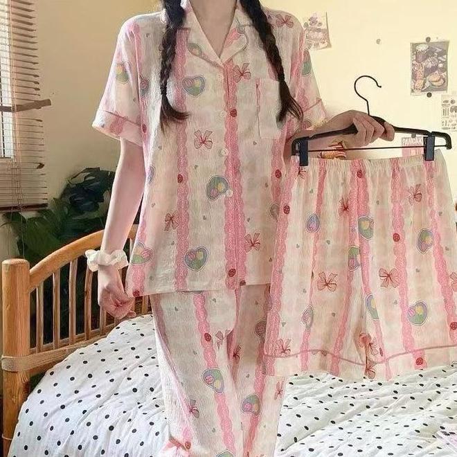 Baju Tidur Baju Tidur 3 In 1 Terbaru Piyama Wanita
