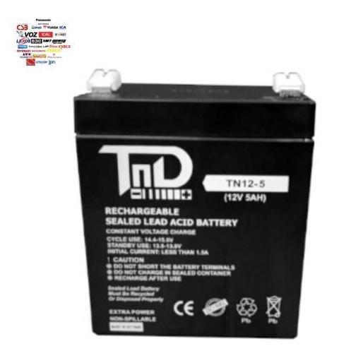 Baterai UPS aki kering TND 12-5 12v 5Ah TND 12V 5Ah Batre Termurah