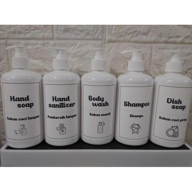 STICKER LABEL BUMBU DAPUR AESTHETIC / PANTRY/ LAUNDRY (STICKER AJA)