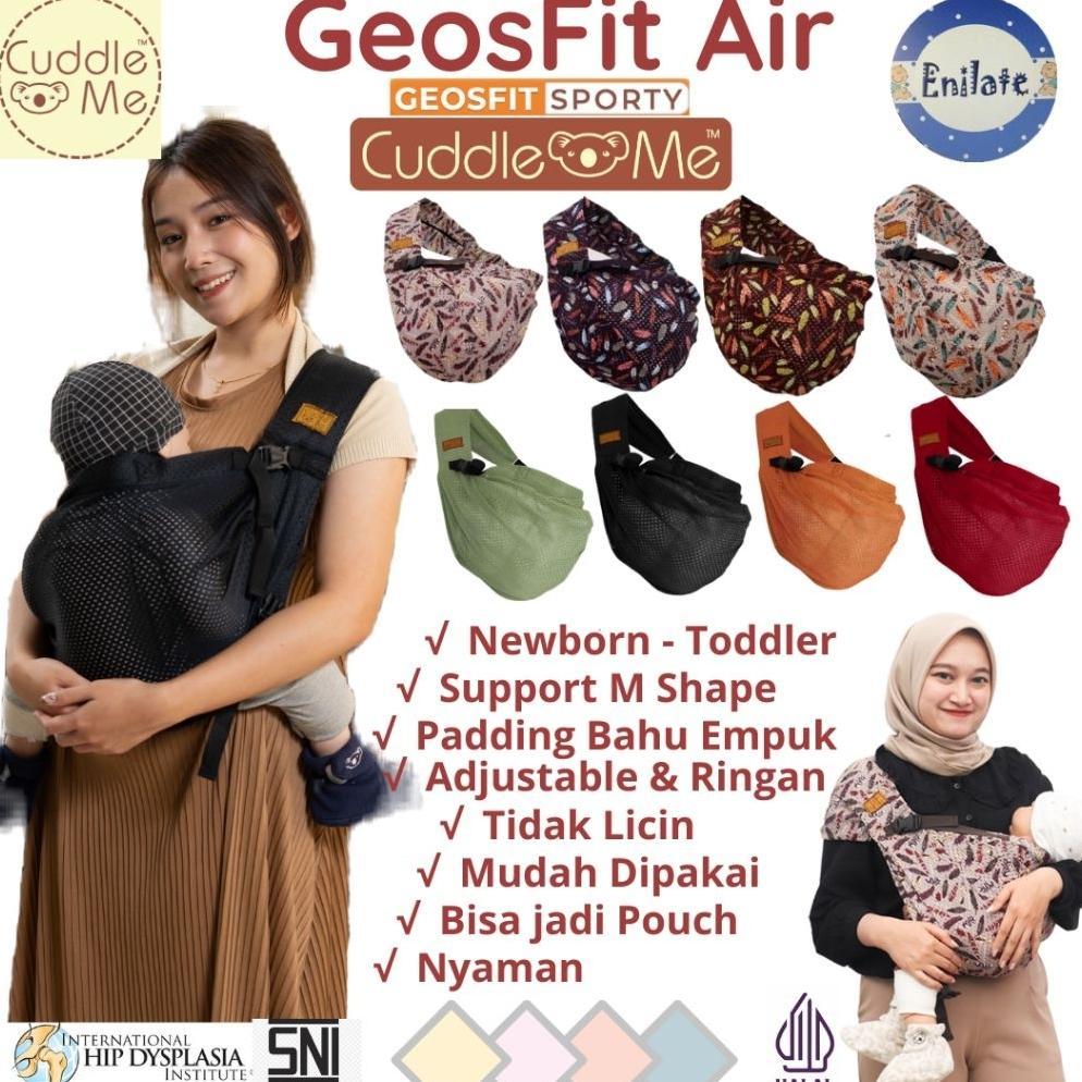 Cuddle Me Geos Fit Air Adjustable Gendongan Bayi Airsling Geosfit DISKON