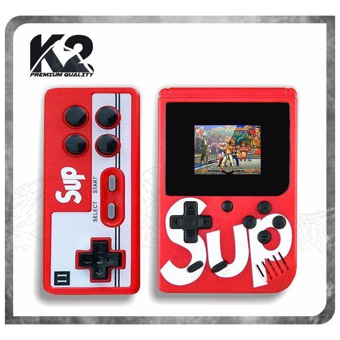 Gameboy 2 Player Retro Mini 400 in 1 - Game Console Klasik Hitam