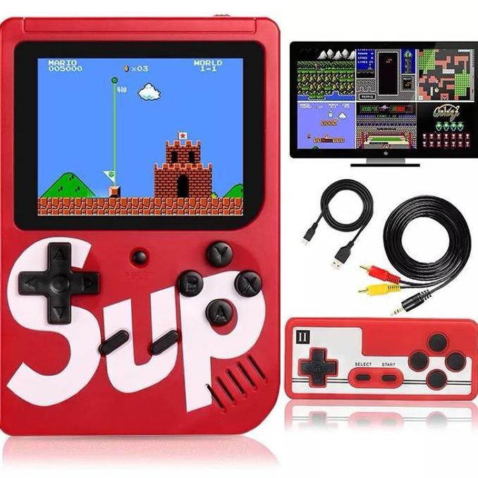 GAMEBOY RETRO Mini 1 PLAYER / 2 PLAYER Game FC 400 Games dan 500 games in 1 Game Boy / Game Box / Ga