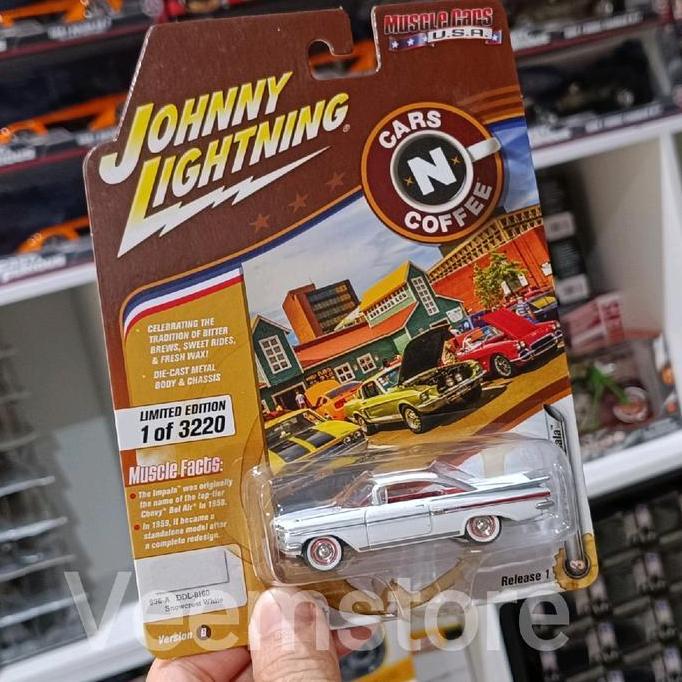 Diecast 1:64 Chevy impala 1959 Openable Hood