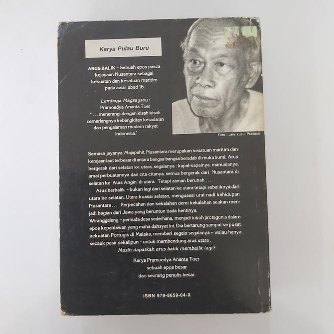 Arus Balik - Pramoedya Ananta Toer authentic