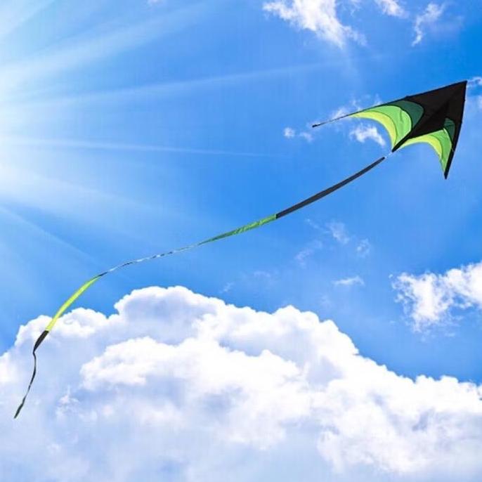 Layangan Bapangan Layang Layang Besar Parasut