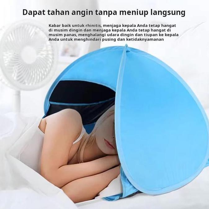 DISSORDE Tenda tidur tenda pelindung angin tenda kecil dewasa anak-anak berkemah di luar ruangan ten