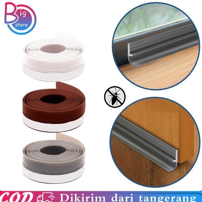 FKINAPE Seal Penutup Celah Bawah Pintu 90cm Door Seal Karet Door Seal Karet