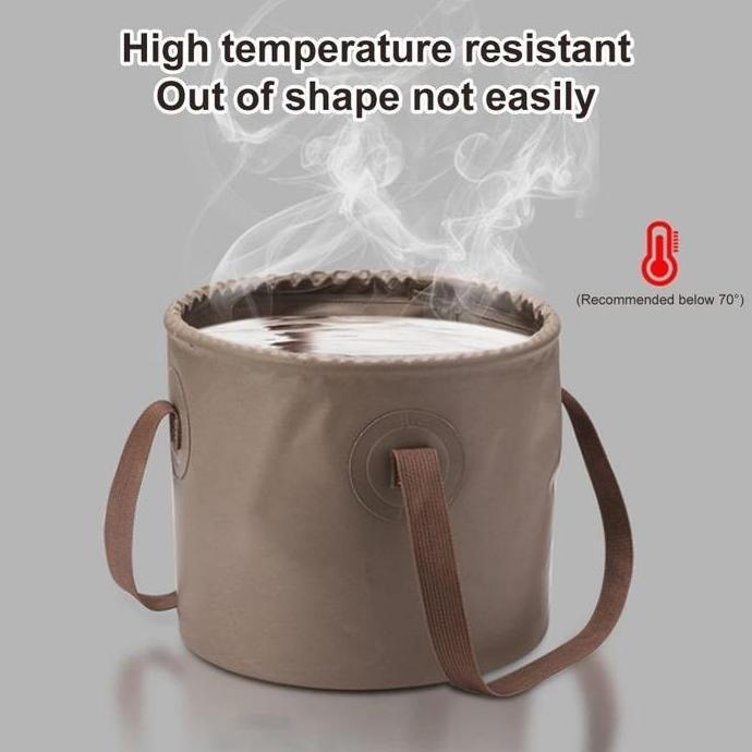 FKINAPE Ember Lipat Portable Jumbo 20 Liter 10 Liter Ember Lipat Camping Serbaguna Ember Lipat Manci