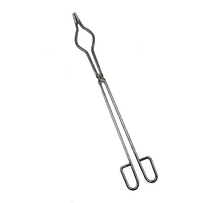 FKINAPE 20/30/50cm Ton Krus Jepit Cawan Tang Krusibel Alat Penjepit Krusible Crucible Tongs Melting 
