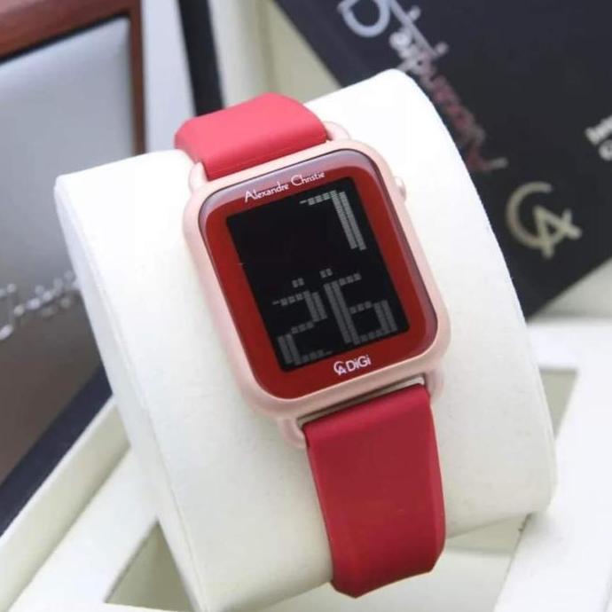 ALEXANDRE CHRISTIE AC9332 AC 9332 AC9366 AC 9366 DIGITAL JAM WANITA  RUBBER