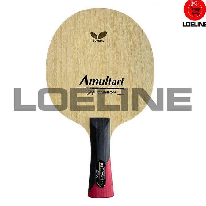 Ebyamagara- Kayu Bet Bat Blade Pingpong Tenis Meja Butterfly Amultart Carbon Murah